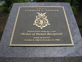 Forrest L Vosler Monument
